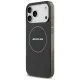 Mercedes AMG Double Layer Transparent Smoked MagSafe dėklas iPhone 17 Pro Max, juodas