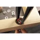 Spyruoklinis spaustuvas BESSEY Clippix XCL 70/110 (XCL5), 70 x 110 mm, juodas / raudonas