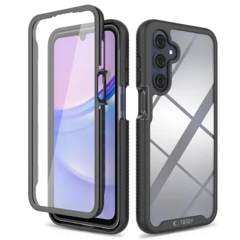Tech-Protect Defense360 Case for Samsung Galaxy A16 4G / 5G, Black