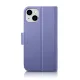 Odinis atverčiamas dėklas 2in1 iCarer skirtas iPhone 14 Plus, šviesiai violetinis