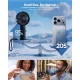 Nešiojamas rankinis ventiliatorius Spigen A905, 1800 mAh, juodas