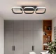 Lubinis LED šviestuvas 33W, juodas