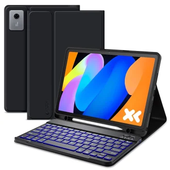 Tech-Protect SC Pen dėklas su klaviatūra Lenovo Idea Tab 11.0 TB-336, juodas