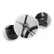 Rockbros RKS507-1BK kodinė dviračio spyna, 1.8 m, juoda