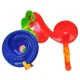 Kruzzel 00023457 3D Marble Run Track with 105 Elements and 30 Marbles