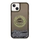 Karl Lagerfeld Liquid Glitter RSG dėklas, skirtas iPhone 14, juodas