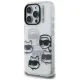 Karl Lagerfeld IML Multi K&C Head Pattern Phone Case Cover iPhone 16 Pro Max - Transparent