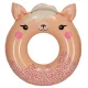INTEX 59266 Llama Inflatable Swim Ring for Kids 76 cm up to 40 kg, Pink