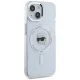 Karl Lagerfeld IML Metal Karl Head MagSafe dėklas telefonui iPhone 15, baltas
