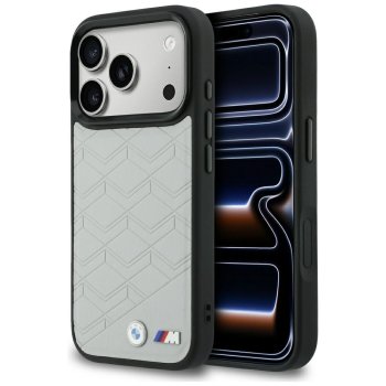 BMW M Shape Logo MagSafe dėklas iPhone 17 Pro, pilkas