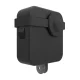 Silikoninis dėklas Puluz GoPro Max kamerai su lęšių dangteliu PU454B, juodas