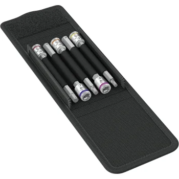 Galvučių su antgaliais komplektas Wera 8740 A HF 1 Zyklop 1/4", 6 vnt.