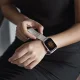 Uniq Dante nerūdijančio plieno dirželis Apple Watch 38/40/41mm, rausvojo aukso