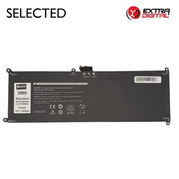 Extra Digital nešiojamojo kompiuterio baterija DELL 7VKV9, 3900mAh