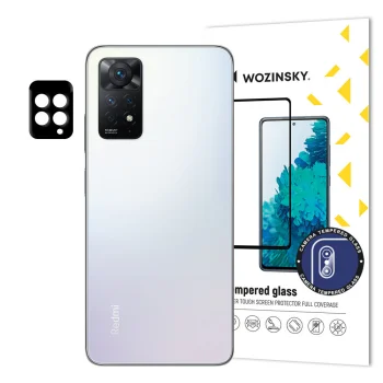Kameros apsauginis stiklas Wozinsky Full Camera Glass 9H skirtas Xiaomi Redmi Note 11 Pro, 0.2 mm