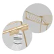 Massido Debora Folding Clothes Airer 19m, Gold