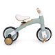 ECOTOYS 3-in-1 vaikiškas balansinis dviratukas su pedalais, žalias