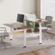 Ergo Office ER-404W Double Electrically Adjustable Desk Frame, White