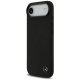 Mercedes Leather Large Laurel Leave MagSafe dėklas telefonui iPhone Air, juodas