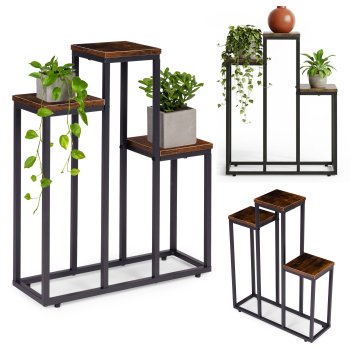 ModernHome 3-Tier Plant Stand, Loft Style
