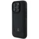 Mercedes iPhone 16 Pro dėklas Leather Urban, juodas
