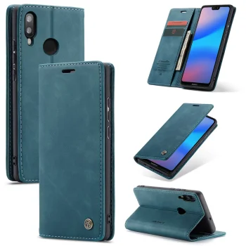 Atverčiamas dėklas Huawei P20 lite 2018 telefonui, žalias