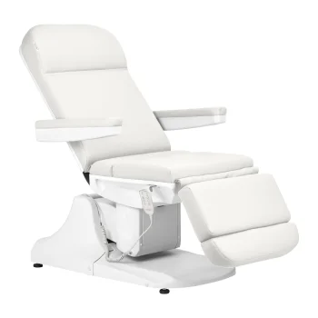 Azzurro 891 Electric Beauty Chair, White