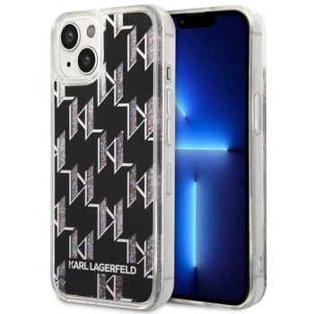 Karl Lagerfeld dėklas iPhone 14 Plus telefonui, juodas