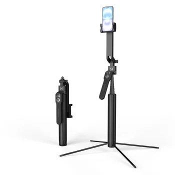 Wozinsky WST-360YS Selfie Stick Tripod with AI Auto Face Tracking - Black