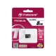 Atminties kortelė Transcend microSDHC 8 GB Class 10