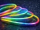 10 m RGB LED neoninė juosta su Bluetooth, pultu ir apsauga nuo drėgmės