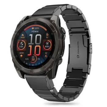 TECH-PROTECT STEELBAND GARMIN FENIX 5X / PLUS 6X PRO 7X 8 (51 MM) BLACK
