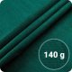 Žalias šešėliavimo tinklas Plonos 1.5x50m, 140g/m2 su 50 spaustukų
