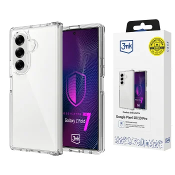 Dėklas Samsung Galaxy Z Fold 7 3mk Armor Case, skaidrus