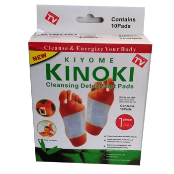 Kinoki Detox valomieji pėdų pleistrai, 10 vnt.