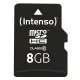 Atminties kortelė Intenso microSDHC 8GB Class 10 su SD adapteriu 3413460