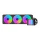 Procesoriaus vandens aušintuvas DarkFlash CB360 ARGB 3x120mm 300W, juodas