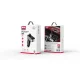 XO BCC10 Bluetooth FM Transmitter for Car with MP3 Player & 3.1A USB Charger, Black