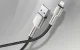 Baseus Cafule USB to Apple iPhone Lightning laidas, 2.4A, 2m, baltas