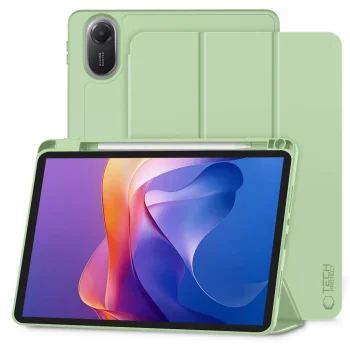 Apsauginis dėklas Tech-Protect SC Pen, skirtas Xiaomi Redmi Pad 2 11.0, žalias