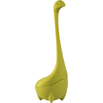 Silikoninis arbatos sietelis OTOTO Baby Nessie, žalias