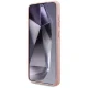Karl Lagerfeld Magnetic Silicone Double Heads dėklas skirtas Samsung Galaxy S25 Edge, rožinis