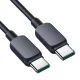 Joyroom Multi-Color Series A14 USB-C 60W Laidas 1.2m Juodas
