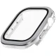 Uniq Voute Case with Tempered Glass for Apple Watch 10/11 46mm, Silver