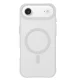 3mk Smoke MagCase dėklas telefonui iPhone Air, pusiau permatomas baltas