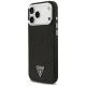 Guess Glitter Triangle Logo MagSafe dėklas iPhone 17 / 18 Pro Max, juodas