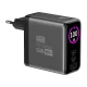 Tinklo įkroviklis Newell GaN 100 W TFT, 2x USB-C, 1x USB-A