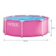Karkasinis baseinas vaikams Intex 28290ND, 244x76 cm, rožinis