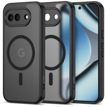 Apsauginis dėklas Tech-Protect Magmat MagSafe, skirtas Google Pixel 10A, pusiau skaidrus