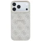 Guess Embossed 4G Classic MagSafe dėklas iPhone 17 / 18 Pro Max, rožinis